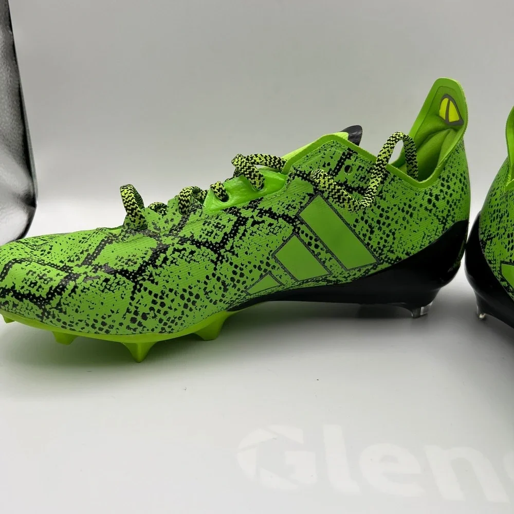 Adidas Adizero Electric Football Cleats Mens 12 Lime Green Black Graphic‎